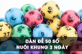 Dàn đề 50 số khung 3 ngày Rồng Bạch Kim đánh quanh năm