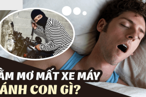 Nằm mơ mất xe máy đánh đề con gì để may mắn và trúng lớn?