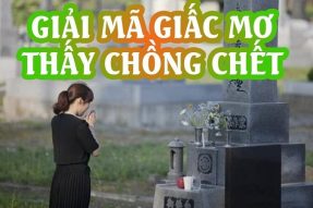 Nằm mơ thấy chồng chết là điềm gì? Đánh con gì chắc ăn?