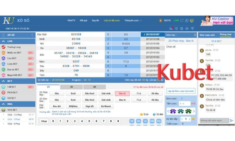 Lô đề kubet có tỷ lệ thưởng cao.