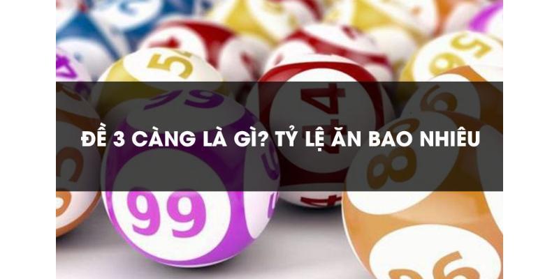 Tỷ lệ ăn đề 3 càng khá cao